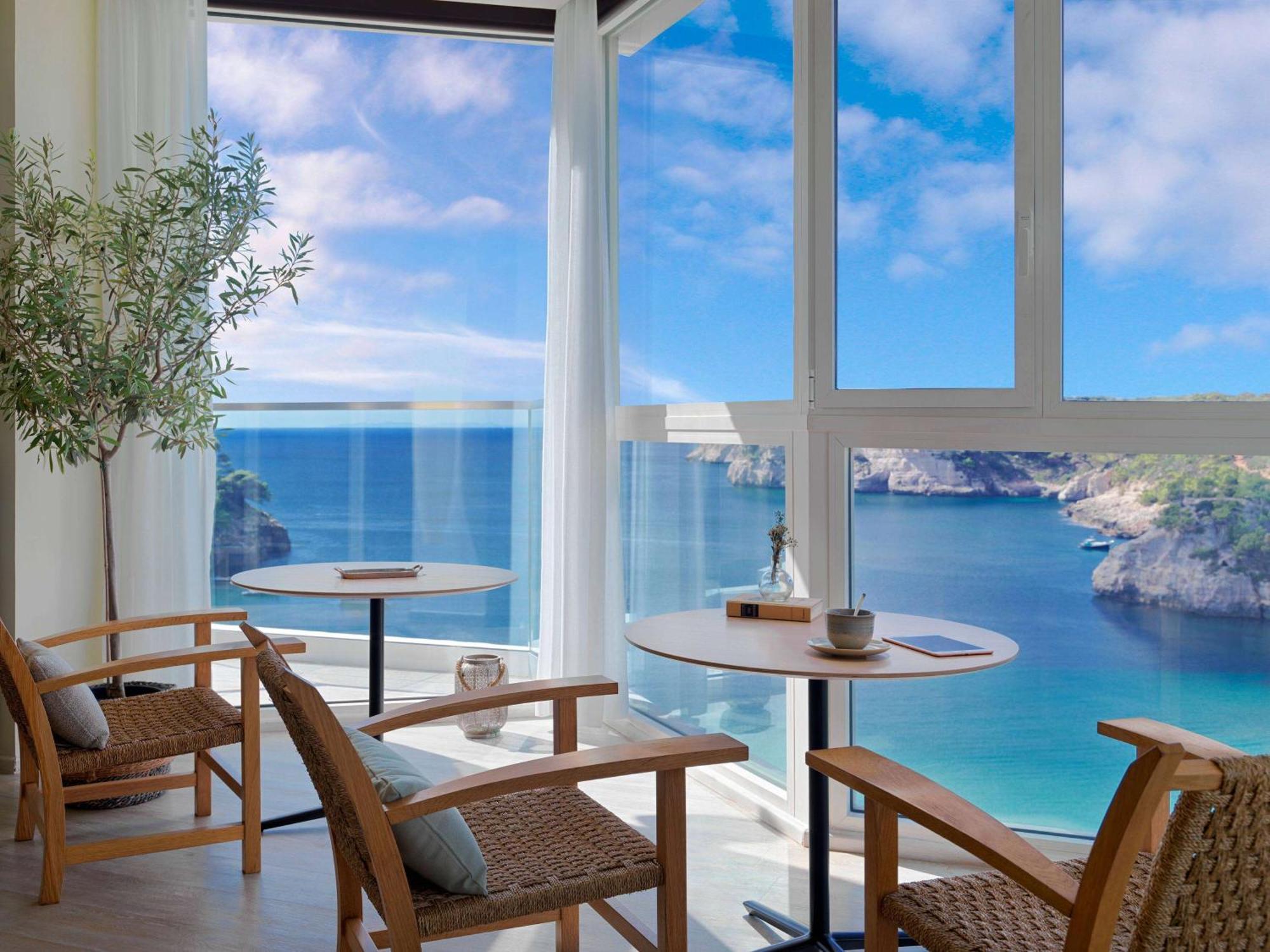Melia Cala Galdana Hotel Cala Galdana  Exterior foto View from the hotel